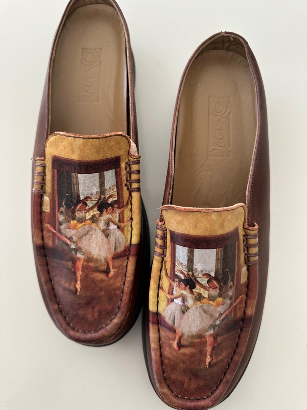 ICON Slip On Loafers with Renoir Dancers-Brand New/Size 10.5